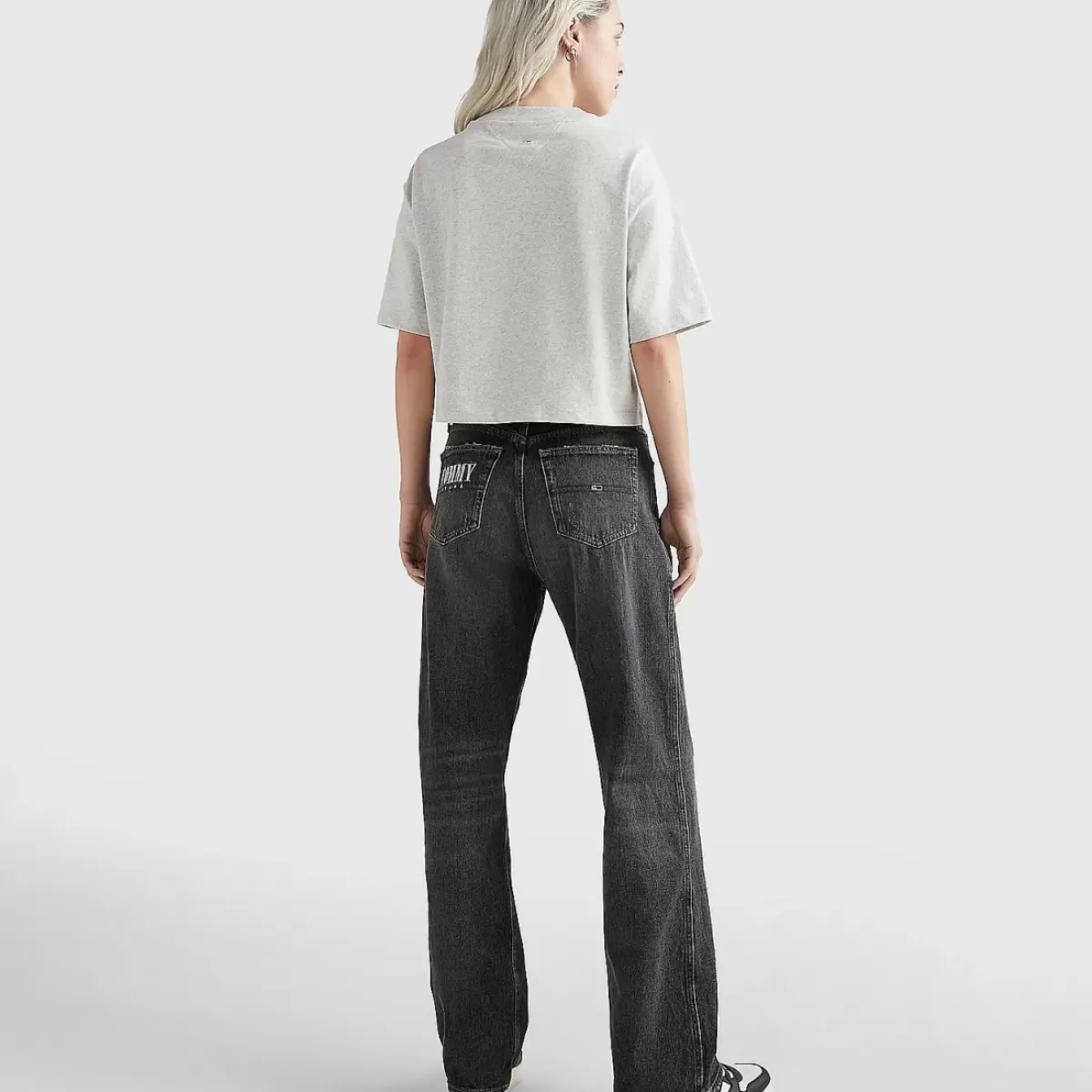 TOMMY HILFIGER Tees & Tanks<Oversized Cropped T-Shirt