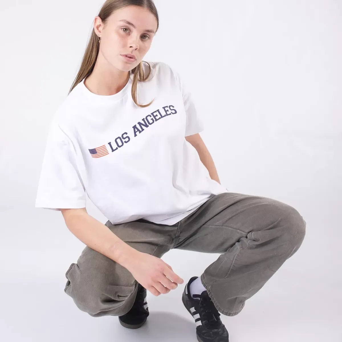 LAV Tees & Singlets<Oversized Vintage Tee
