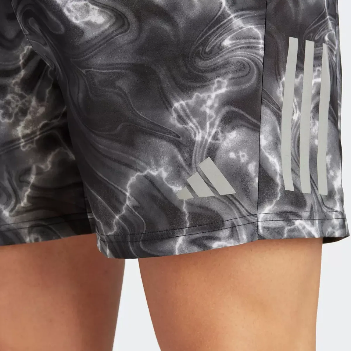 Adidas Shorts<Own The Run Allover Print Shorts