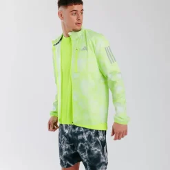 Adidas Jackets & Vests<Own The Run Allover Print Jacket