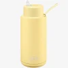 FRANK GREEN Water Bottles<34Oz Ceramic Reusable Bottle Buttermilk