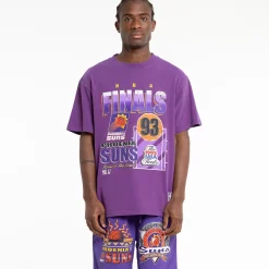 MITCHELL AND NESS Tees & Singlets<Phoenix Suns 1993 Finals Tee Unisex