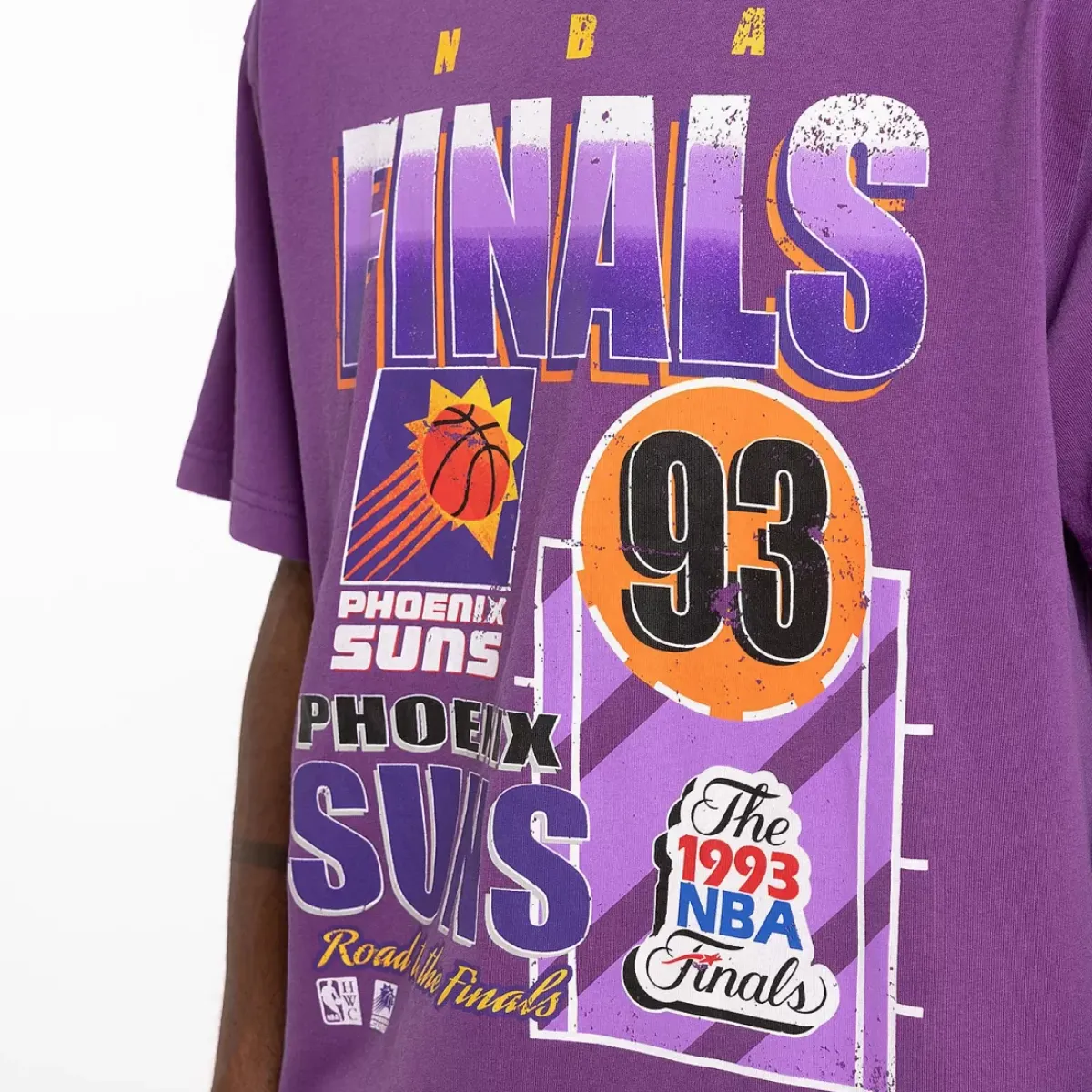 MITCHELL AND NESS Tees & Singlets<Phoenix Suns 1993 Finals Tee Unisex