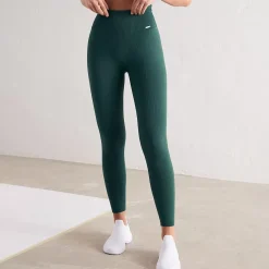 Aim Tights<Pine Green Ribbed Seamless Tights