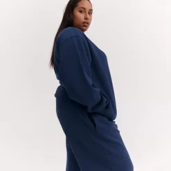 Taylor Sport Hoodies & Crews<Pocket Heritage Crew In True Navy