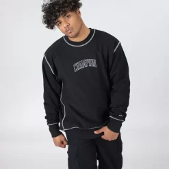 Champion Hoodies & Crews<Raw Contrast Stitch Crewneck