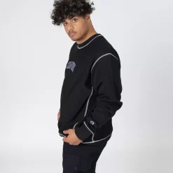 Champion Hoodies & Crews<Raw Contrast Stitch Crewneck