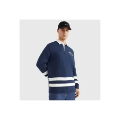 TOMMY HILFIGER Polos & Shirts<Relaxed Varsity Rugby Shirt