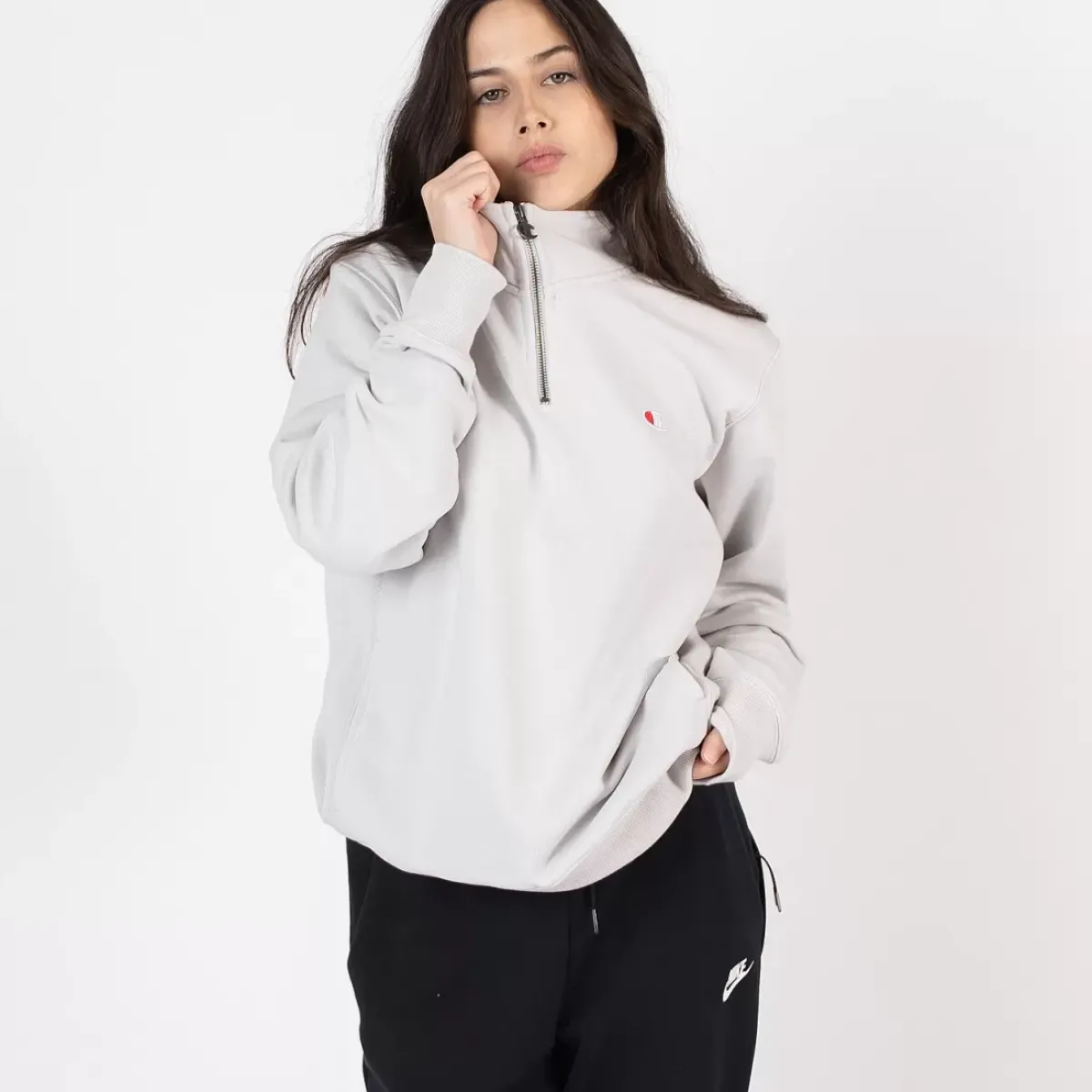 Champion Hoodies & Crews<Reverse Weave French Terry Quarter Zip Unisex