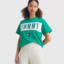 TOMMY HILFIGER Tees & Tanks<Round Neck Colorblock T-Shirt