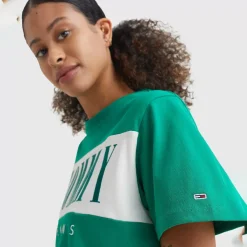 TOMMY HILFIGER Tees & Tanks<Round Neck Colorblock T-Shirt