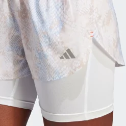 Adidas Shorts<Run Fast 2-In-1 Shorts