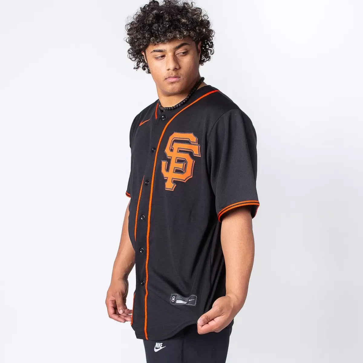 NIKE MLB Tees & Singlets<San Francisco Giants Official Rep Alternate Jersey