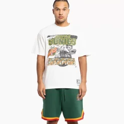 MITCHELL AND NESS Tees & Tanks<Seattle Supersonics 96 Conference Champs Tee Unisex