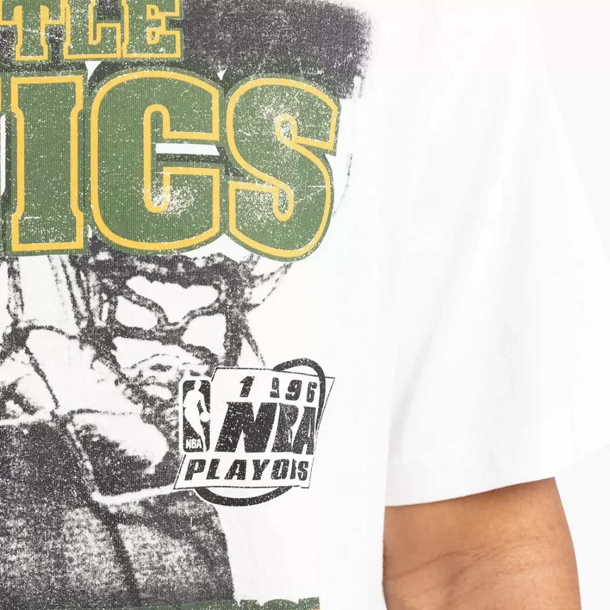 MITCHELL AND NESS Tees & Singlets<Seattle Supersonics 96 Conference Champs Tee Unisex