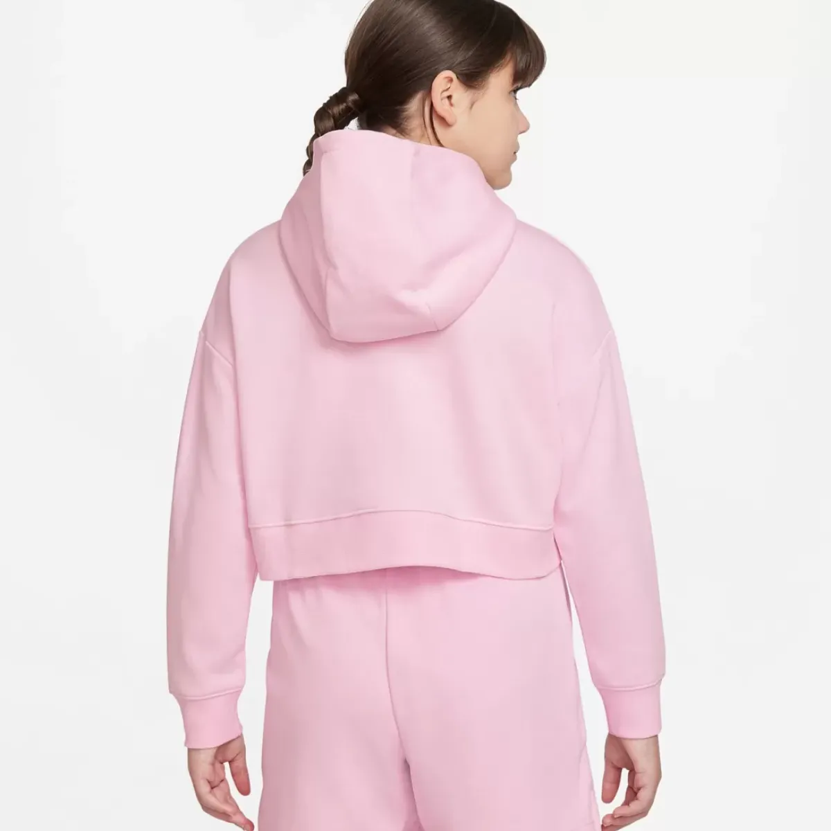 Nike Hoodies & Crews<Sportswear Club French Terry Cropped Hoodie Youth