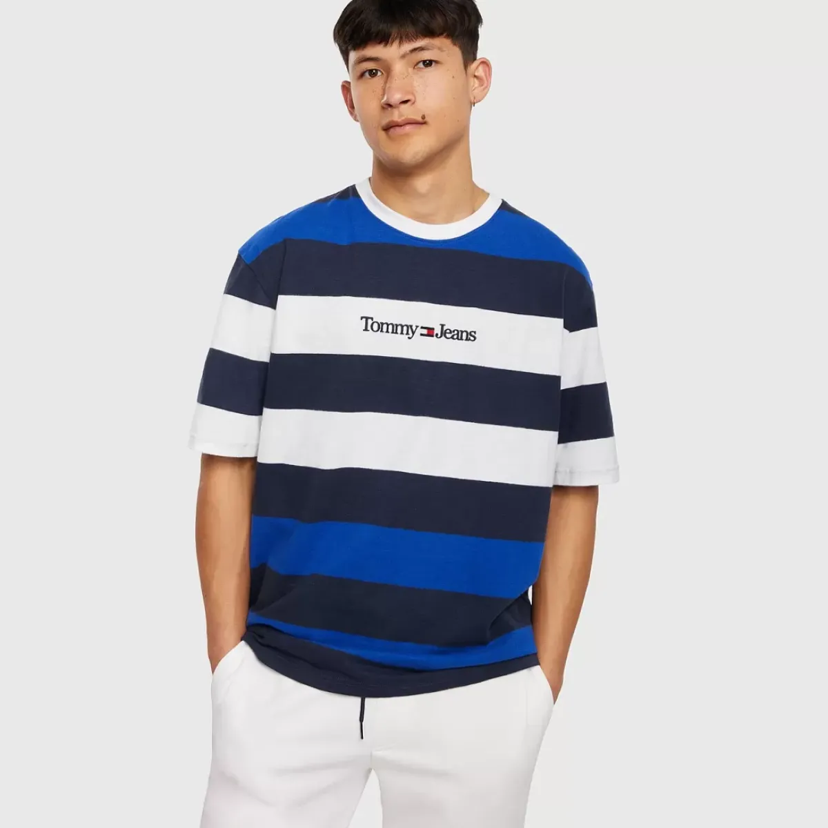 TOMMY HILFIGER Tees & Singlets<Stripe Serif Skater Fit T-Shirt