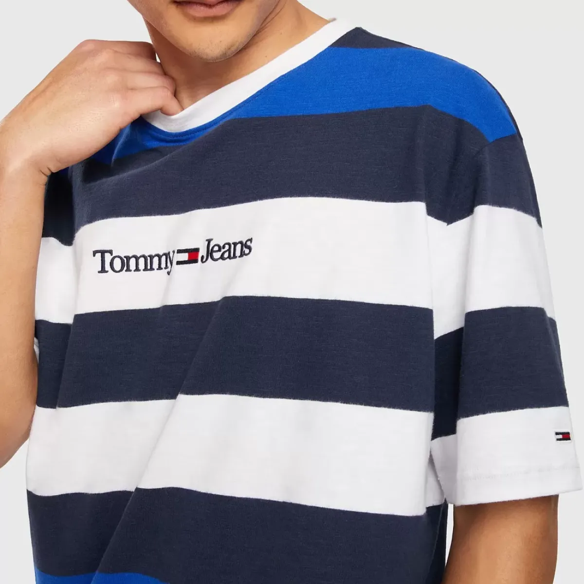 TOMMY HILFIGER Tees & Singlets<Stripe Serif Skater Fit T-Shirt