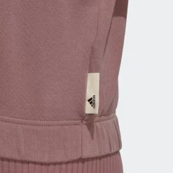 Adidas Hoodies & Crews<Studio Lounge Cropped Hoodie