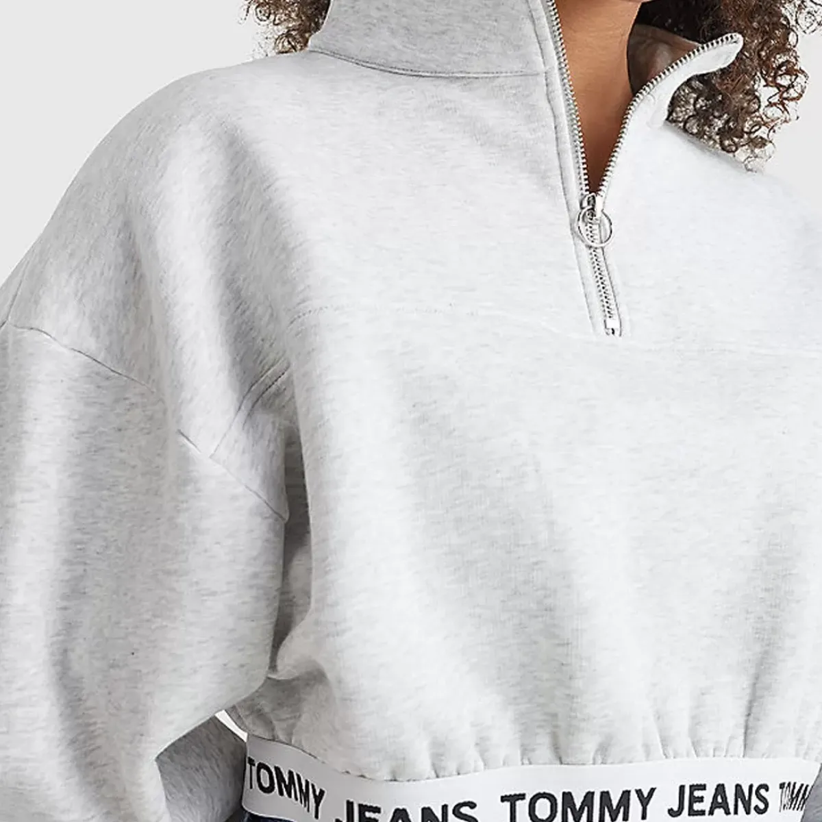 TOMMY HILFIGER Hoodies & Crews<Super Cropped Fit Sweatshirt