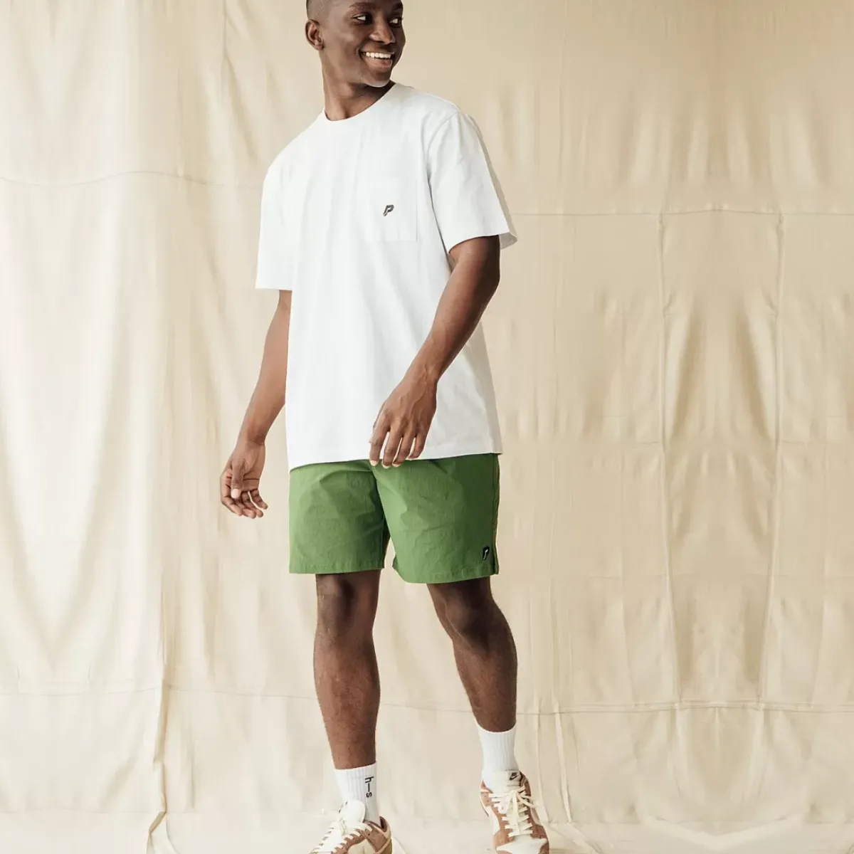 Pursuit of Happiness Shorts<Swim Short In Olive