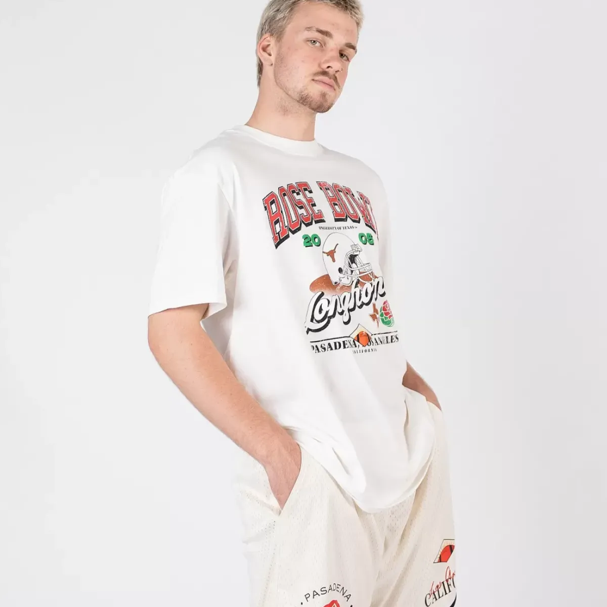 NCAA Tees & Singlets<Texas Longhorns Rosebowl Champ Tee Unisex
