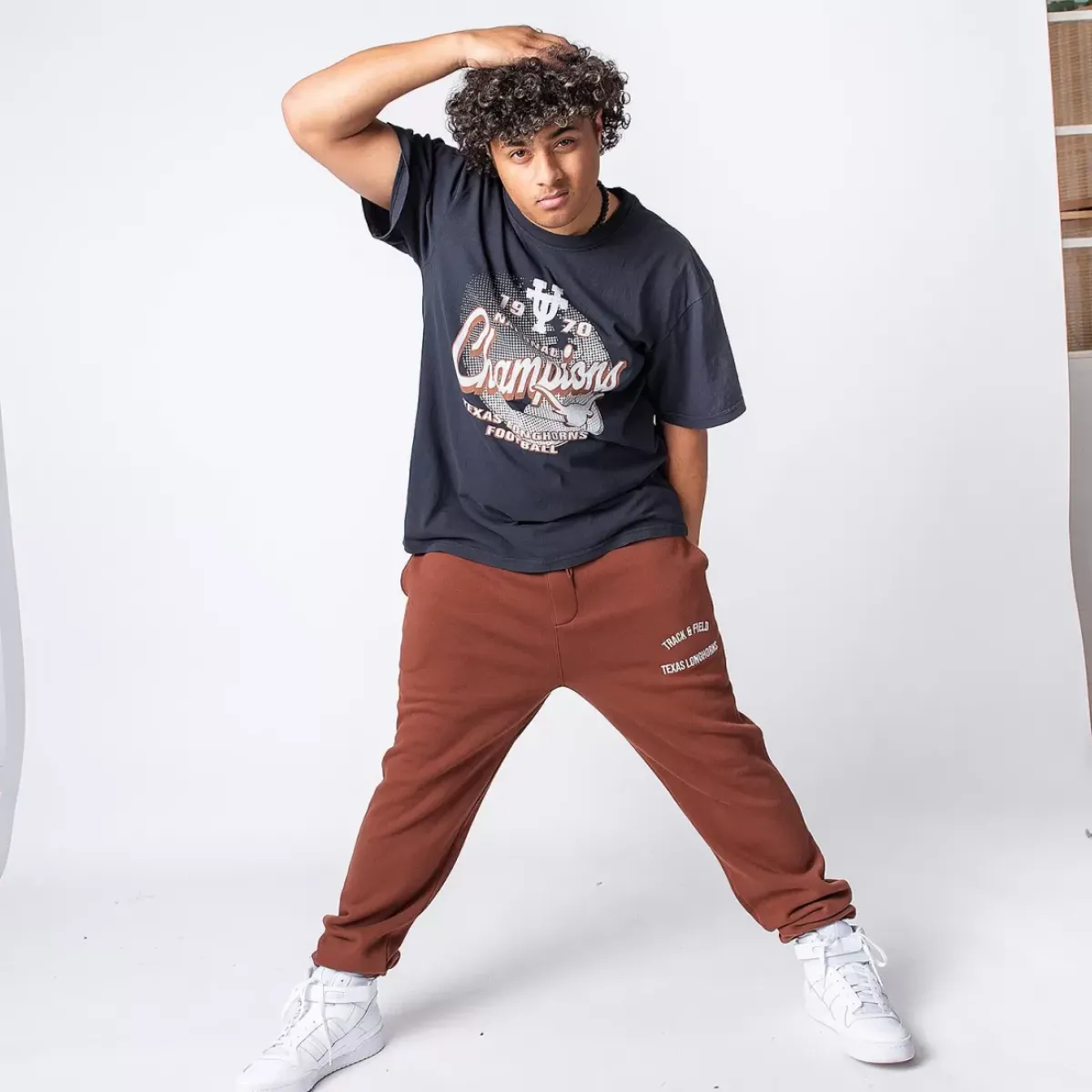 NCAA Tees & Singlets<Texas Script Champs Tee