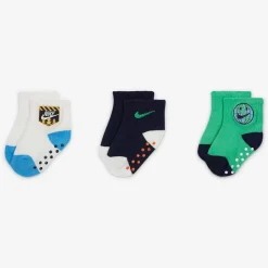 Nike Socks<The Great Outdoors Gripper Ankle Socks 3 Pack Infants