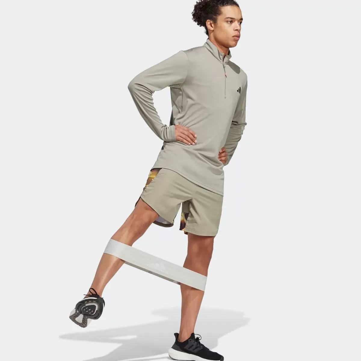 Adidas Tees & Singlets<Train Essentials Seasonal Training 1/4-Zip Long Sleeve Tee