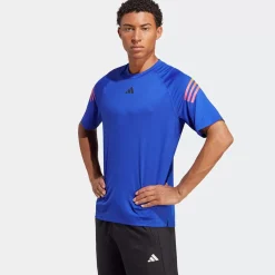 Adidas Tees & Singlets<Train Icons 3 Stripes Training Tee