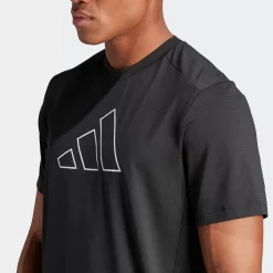 Adidas Tees & Singlets<Train Icons Big Logo Training Tee