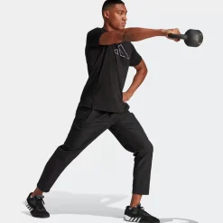 Adidas Tees & Singlets<Train Icons Big Logo Training Tee
