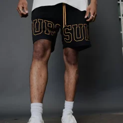 Pursuit of Happiness Shorts<Training Day Short Black Gold
