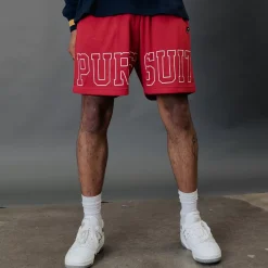 Pursuit of Happiness Shorts<Training Day Short Scarlet White