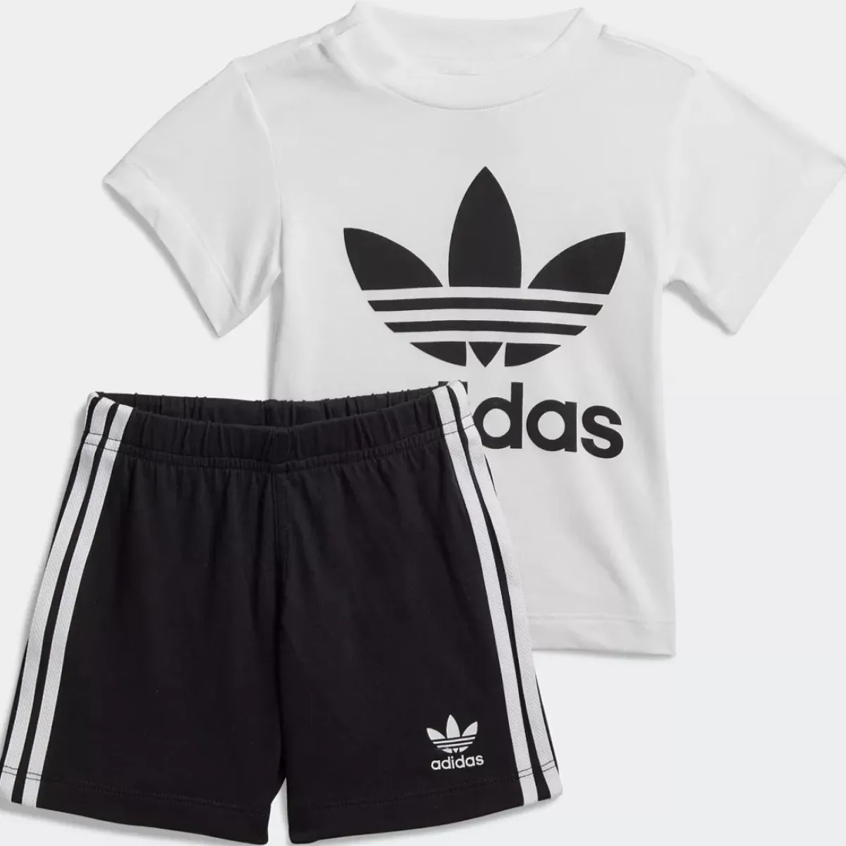 Adidas Originals Tees<Trefoil Shorts And Tee Set Infants