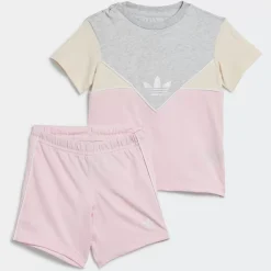 Adidas Originals Sets<Trefoil Shorts Tee Set Infants