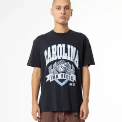 MITCHELL AND NESS Tees & Singlets<University Of North Carolina Arch Tee Unisex