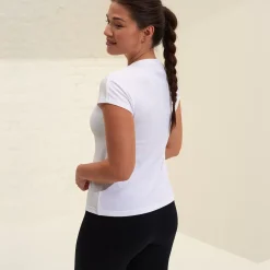 Aim Tees & Tanks<White Airy Top