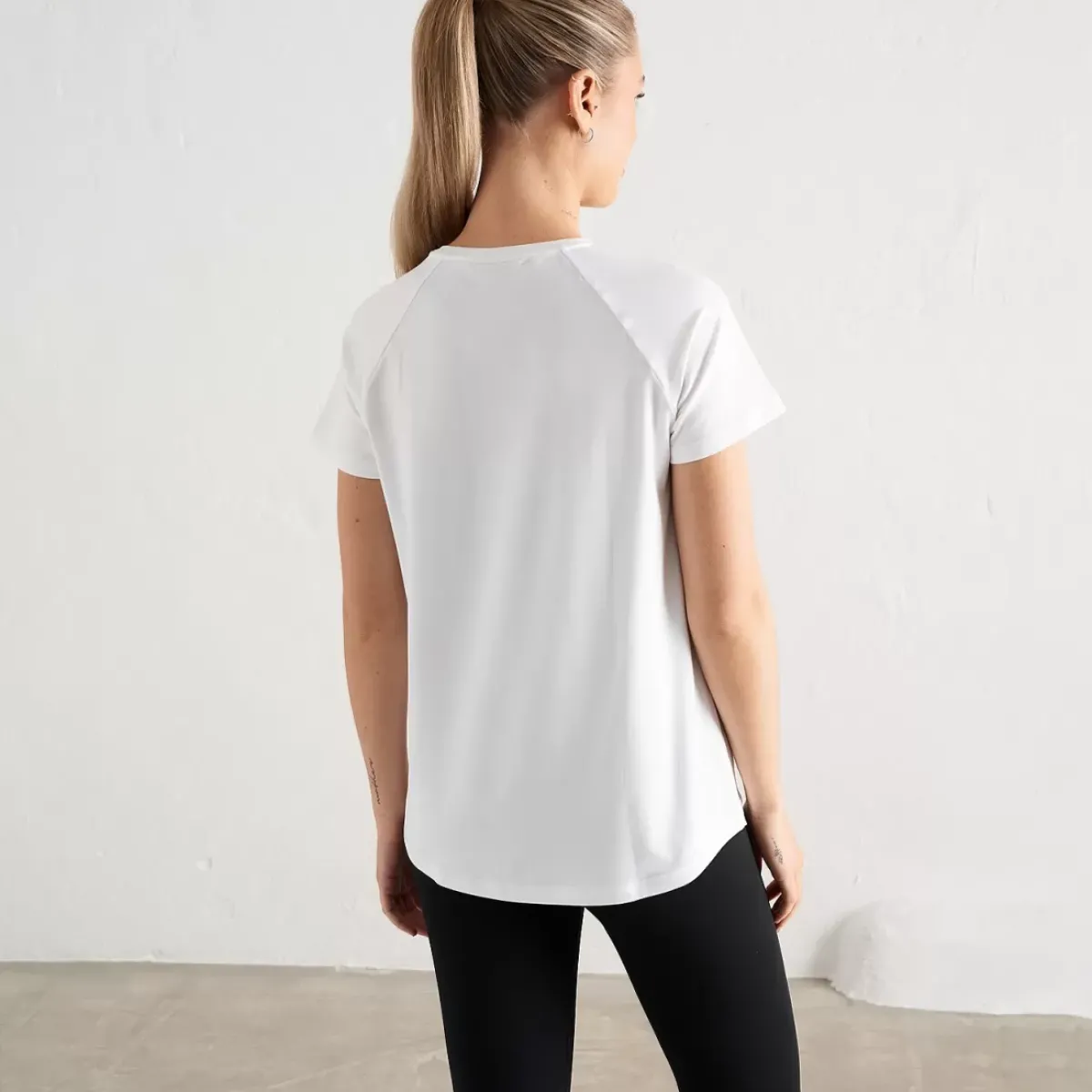 Aim Tees & Tanks<White Soft Edge Short Sleeve Tee