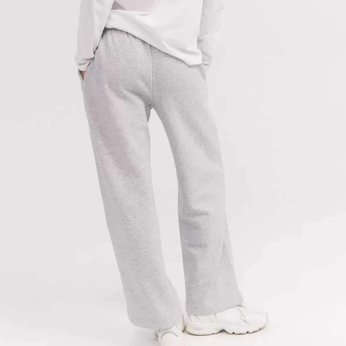 Taylor Sport Pants & Sweats<Wide Leg Sweats In Grey