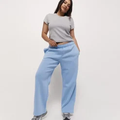 Taylor Sport Pants & Sweats<Wide Leg Sweats In Sky Blue